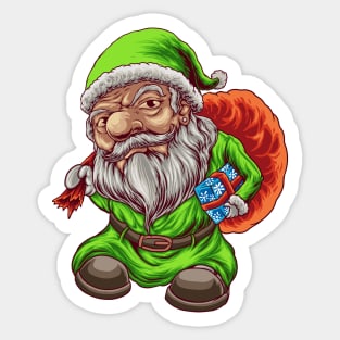 Christmas Swedish Tomte Sticker